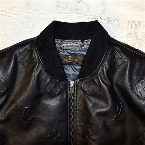 men lv jacket|louis vuitton men's leather jacket.